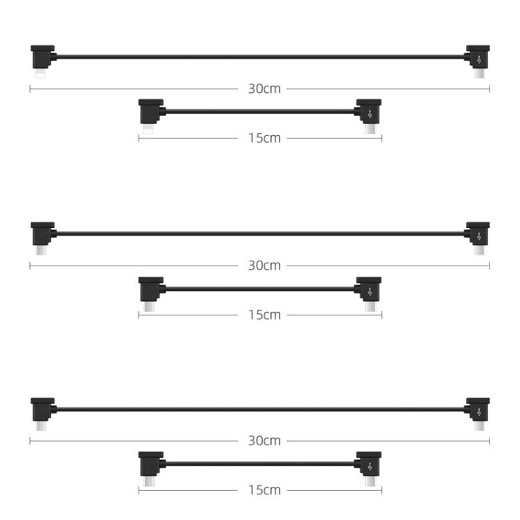 BRDRC Converting Data Cable for DJI Mini 4 Pro / Mavic 3 / Air 2 / Air 2S, Type:30cm Type-C to Type-C + Holder - free shipping - PMC TechLife - Order now!