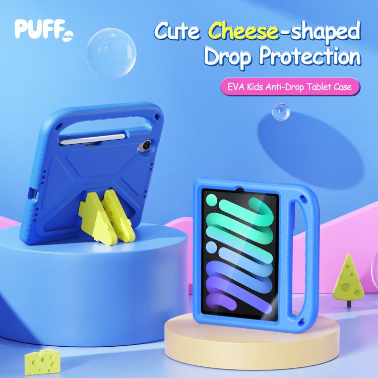 For iPad mini 6 / mini 2024 DUX DUCIS PUFF Series EVA Portable Holder Tablet Case(Blue) - free shipping - PMC TechLife - Order now!