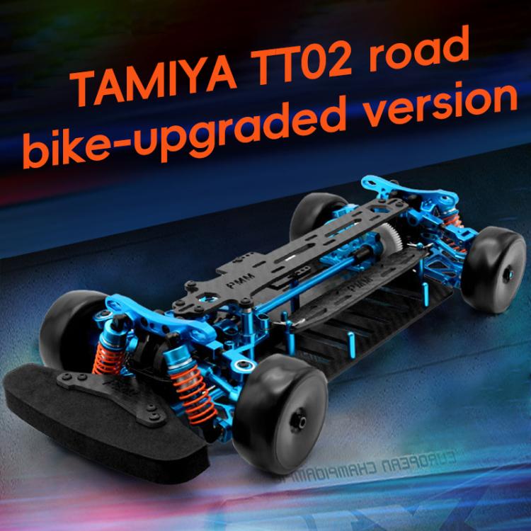PMM Racing TT02 1:10 Carbon Fiber Chassis Aluminum Alloy RC Car Frame - free shipping - PMC TechLife - Order now!