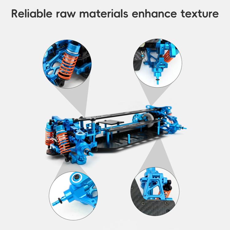 PMM Racing TT02 1:10 Carbon Fiber Chassis Aluminum Alloy RC Car Frame - free shipping - PMC TechLife - Order now!