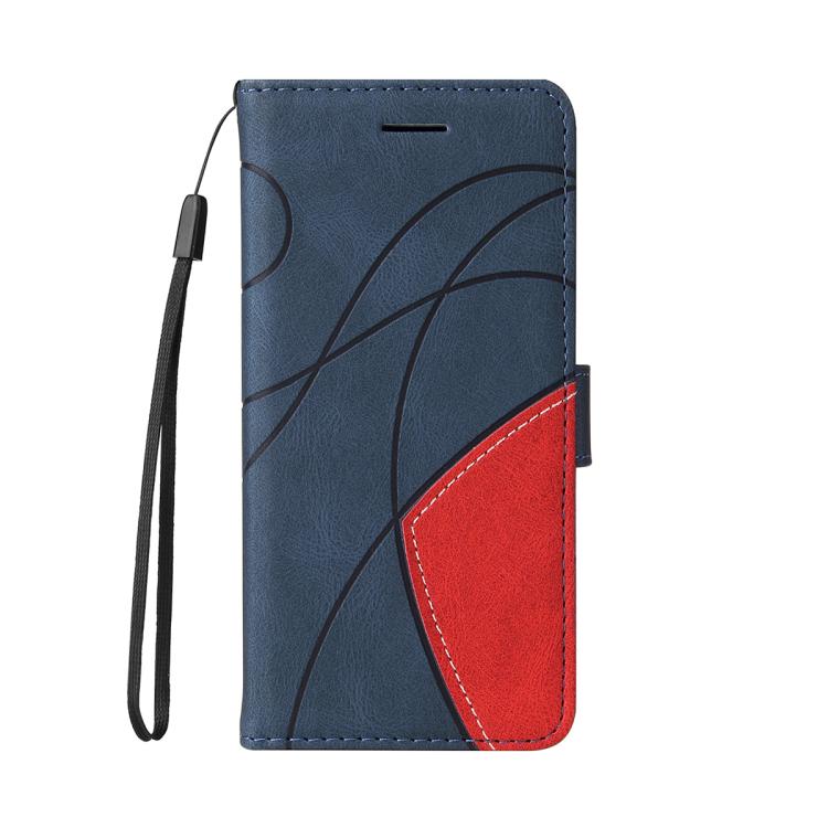 For Nothing Phone 3A Pro Dual-color Splicing Flip Leather Phone Case(Blue) - free shipping - PMC TechLife - Order now!
