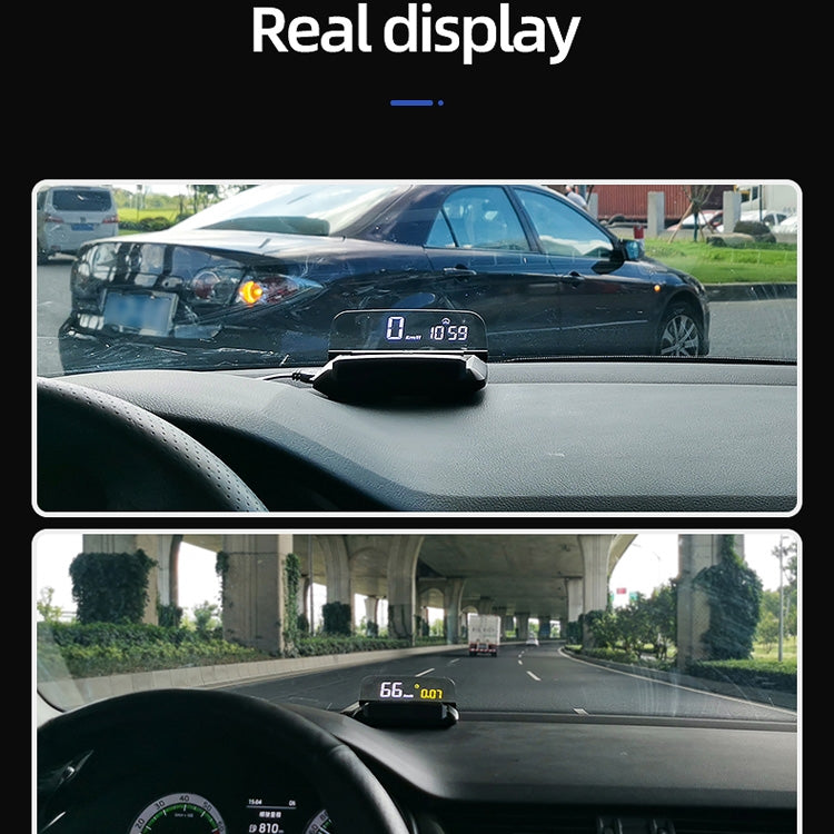 L3 HUD Head-up Display Car OBD2 Digital Display - Head Up Display System by PMC TechLife | Online Shopping South Africa | PMC TechLife | Buy Now Pay Later Mobicred