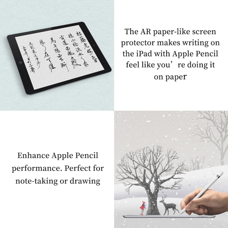 0.19mm AG Paper-like Screen Protector For iPad Air (2019)  & Pro 10.5 inch - Front Protector by PMC Jewellery | Online Shopping South Africa | PMC Jewellery