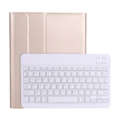 A098B TPU Detachable Ultra-thin Bluetooth Keyboard Tablet Case for iPad Air 4 10.9 inch (2020), with Stand & Pen Slot(Gold) - For iPad Air by PMC Jewellery | Online Shopping South Africa | PMC Jewellery