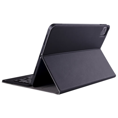 A098B-A Detachable ABS Ultra-thin Bluetooth Keyboard + TPU Tablet Case for iPad Air 4 10.9 inch (2020), with Stand & Pen Slot & Touch(Black) - For iPad Air by PMC Jewellery | Online Shopping South Africa | PMC Jewellery