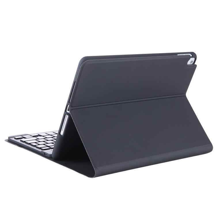 T098B Integrated Ultra-thin Candy Colors Bluetooth Keyboard Tablet Case for iPad Air 4 10.9 inch (2020), with Stand & Pen Slot(Black) - For iPad Air by PMC Jewellery | Online Shopping South Africa | PMC Jewellery | Buy Now Pay Later Mobicred