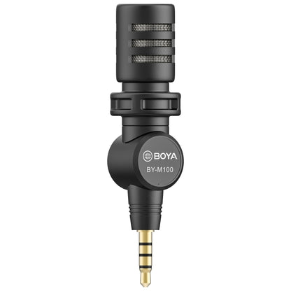 BOYA BY-M110 3.5mm Interface Mini Omnidirectional Condenser Microphone - Microphone by BOYA | Online Shopping South Africa | PMC Jewellery | Buy Now Pay Later Mobicred