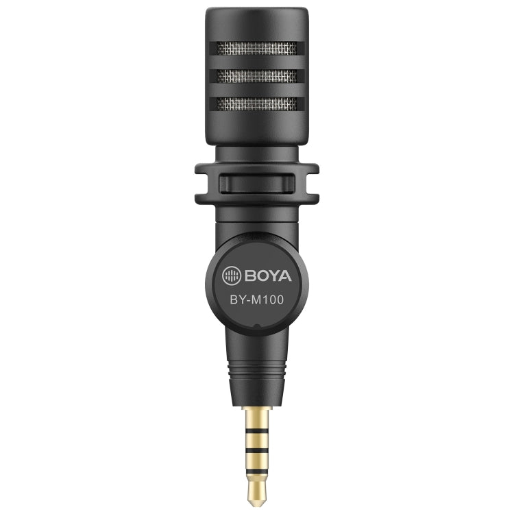 BOYA BY-M110 3.5mm Interface Mini Omnidirectional Condenser Microphone - Microphone by BOYA | Online Shopping South Africa | PMC Jewellery | Buy Now Pay Later Mobicred