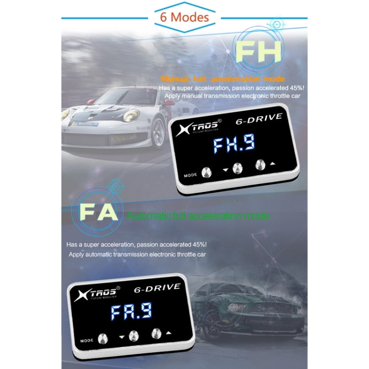 For Citroen C4 2009+ TROS TS-6Drive Potent Booster Electronic Throttle Controller - Car Modification by TROS | Online Shopping South Africa | PMC TechLife | Buy Now Pay Later Mobicred