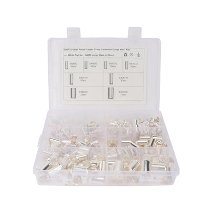 300 PCS 8 Specifications Non Insulated Ferrules Pin Cord End Kit EN Series - Booster Cable & Clip by PMC Jewellery | Online Shopping South Africa | PMC Jewellery | Buy Now Pay Later Mobicred