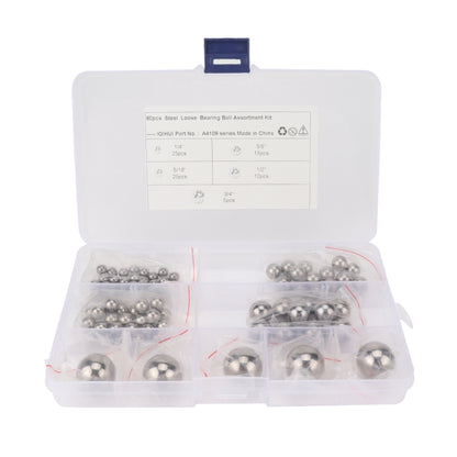 80 PCS Car / Motorcycle 5 Specifications High Precision G25 Bearing Steel Ball - Nuts & Bolts by PMC Jewellery | Online Shopping South Africa | PMC Jewellery | Buy Now Pay Later Mobicred