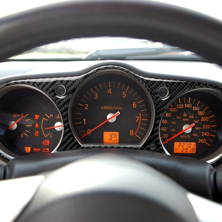 Car Carbon Fiber Speedometer Surrounded Decorative Sticker for Nissan 350z 2006-2009 - Car Interior Mouldings by PMC Jewellery | Online Shopping South Africa | PMC Jewellery | Buy Now Pay Later Mobicred