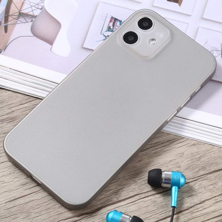 For iPhone 12 mini Camera Precision Hole PP Protective Case (Grey) - iPhone 12 mini Cases by PMC Jewellery | Online Shopping South Africa | PMC Jewellery