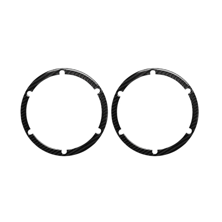 Car Carbon Fiber Rear Horn Ring Decorative Sticker for Nissan 350z 2006-2009 - Car Interior Mouldings by PMC Jewellery | Online Shopping South Africa | PMC Jewellery | Buy Now Pay Later Mobicred