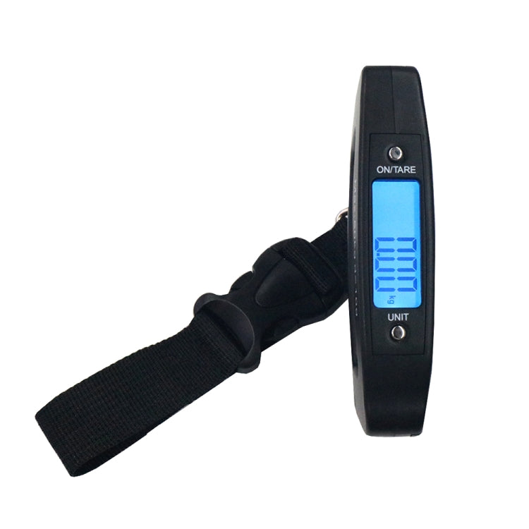 A09 50kg x 10g Handheld Digital Electronic Luggage Belt Scale Balance Device with 1.7 inch LCD Screen - Hanging Scales by PMC Jewellery | Online Shopping South Africa | PMC Jewellery | Buy Now Pay Later Mobicred