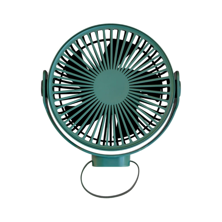 F35 Mini Adjustable USB Charging Desktop Electric Ceiling Fan, 4 Speed Control (Green) - Electric Fans by PMC Jewellery | Online Shopping South Africa | PMC Jewellery | Buy Now Pay Later Mobicred