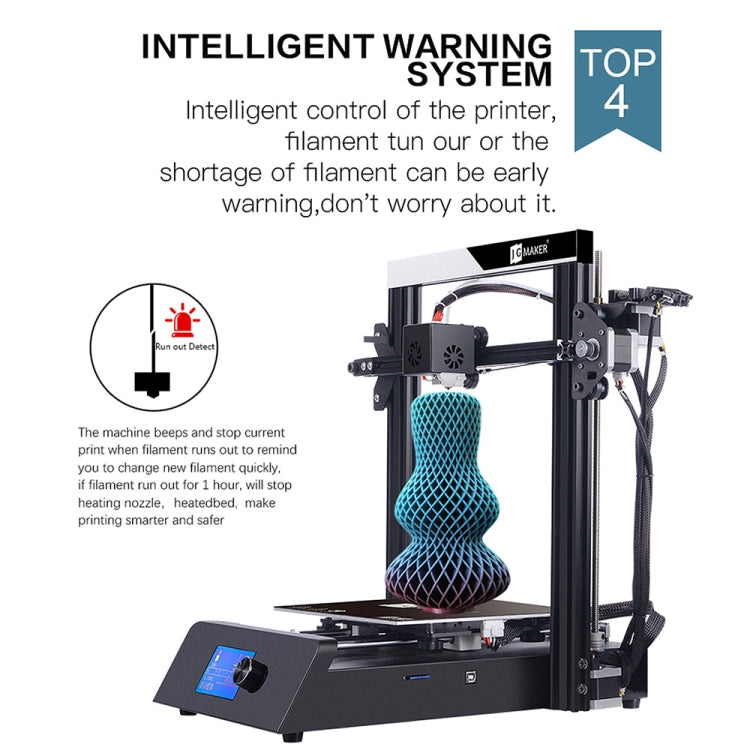 JGAURORA Magic 250W LCD Display Desktop 3D Printer with Knob Control - free shipping - PMc TechLife - Order now!