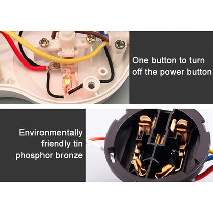 Charging Plug-in Wiring Board Creative Rotary Towline Board 13A Deformed Socket with USB, UK Plug, 5-Bit Socket(Black) - Extension Socket by PMC Jewellery | Online Shopping South Africa | PMC Jewellery | Buy Now Pay Later Mobicred