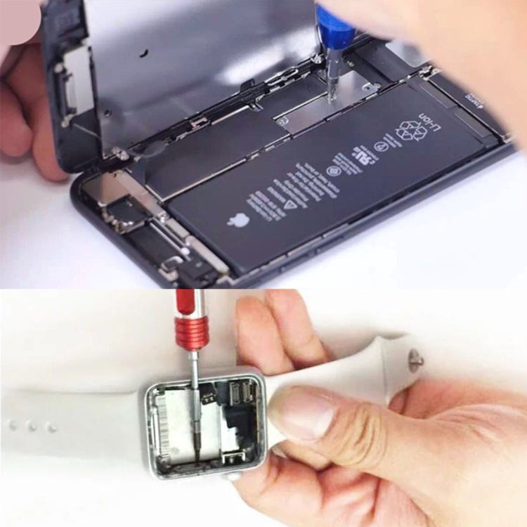JF-iphone7 Tri-point 0.6 Part Screwdriver for iPhone X/8/8P/7/7P & Apple Watch(Orange) - free shipping - PMC TechLife - Order now!