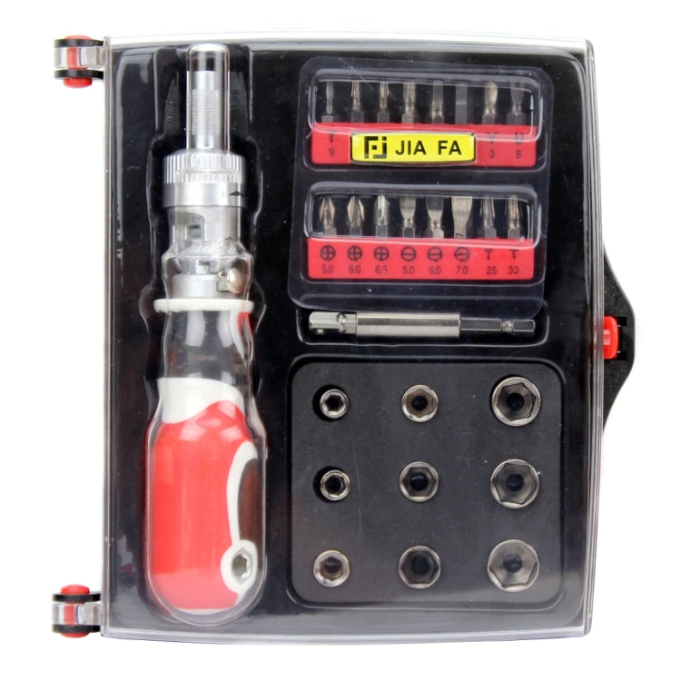 JF-6095F 27 in 1 Professional Multi-functional Screwdriver Set - Screwdriver Set by JIAFA | Online Shopping South Africa | PMC Jewellery