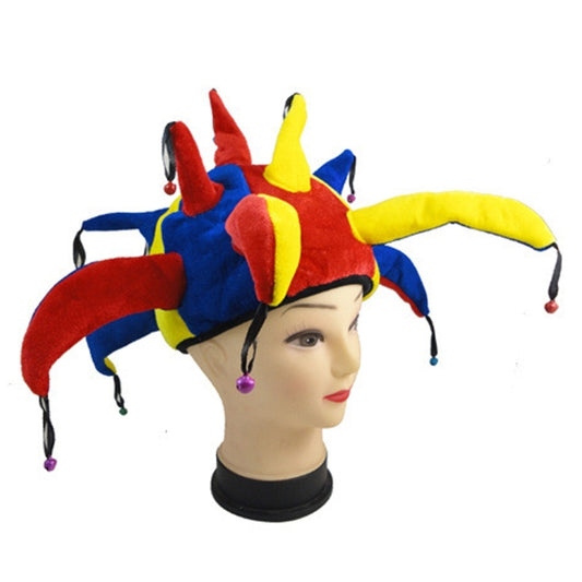 Funny Multicolor Halloween Props Clown Hat - Halloween Prop Decorations by PMC Jewellery | Online Shopping South Africa | PMC Jewellery | Buy Now Pay Later Mobicred