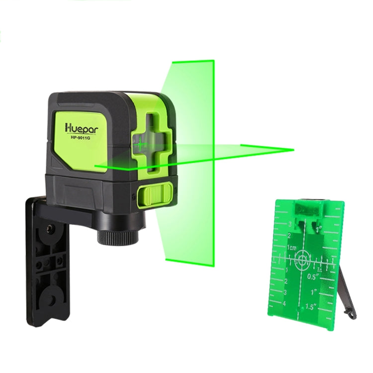 9011G 1V1H 15mW 2 Line Green Beam Laser Level Covering Walls and Floors(Green) - Laser Rangefinder by PMC Jewellery | Online Shopping South Africa | PMC Jewellery | Buy Now Pay Later Mobicred