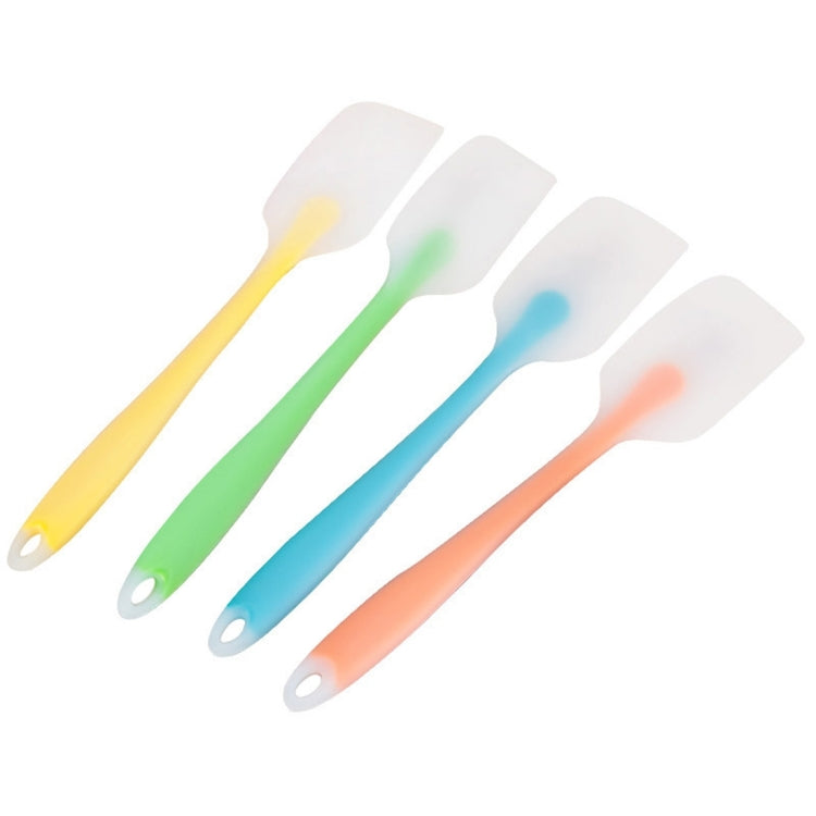 5 PCS Baking Tool Translucent Integrated High Temperature Resistance Cream Silicone Scraper Cake Spatula, Random Color Delivery - Baking Pastry Tools by PMC Jewellery | Online Shopping South Africa | PMC Jewellery | Buy Now Pay Later Mobicred