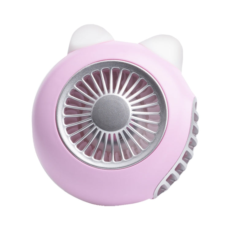 LORDNINO SBF003 3W USB Charging Portable Electric Fan with Magnetic Wristband, 3 Speed Control (Pink) - Electric Fans by PMC Jewellery | Online Shopping South Africa | PMC Jewellery | Buy Now Pay Later Mobicred