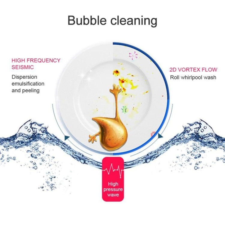 GYB001 Mini-ultrasonic Dishwasher Portable USB Charging Fruit Cleaner, Neutral Packaging(Green) - free shipping - PMC TechLife - Order now!