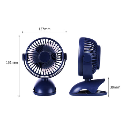 OCUBE D603 4W USB Charging Portable Desktop Fan Clip Fan,  with 4 Speed Control (Green) - Electric Fans by OCUBE | Online Shopping South Africa | PMC Jewellery | Buy Now Pay Later Mobicred