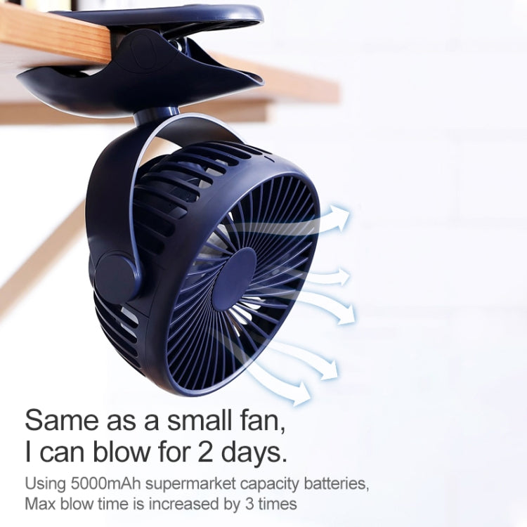 OCUBE D603 4W USB Charging Portable Desktop Fan Clip Fan,  with 4 Speed Control (Green) - Electric Fans by OCUBE | Online Shopping South Africa | PMC Jewellery | Buy Now Pay Later Mobicred