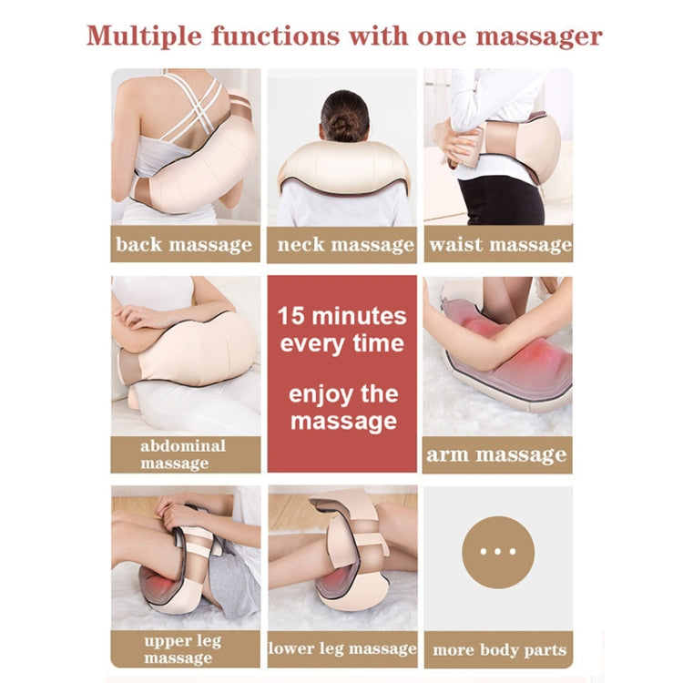 Upgraded Version Electrical Neck Shoulder Body Massager Trapezius Muscle Multifunctional Kneading, US Plug - Massage & Relaxation by PMC Jewellery | Online Shopping South Africa | PMC Jewellery