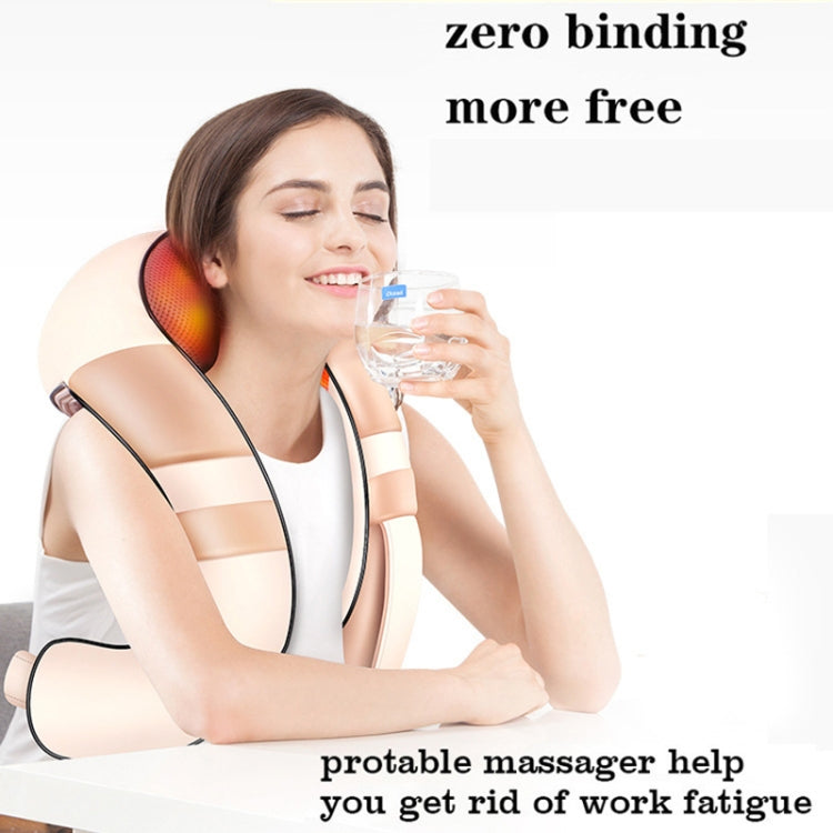 Upgraded Version Electrical Neck Shoulder Body Massager Trapezius Muscle Multifunctional Kneading, US Plug - Massage & Relaxation by PMC Jewellery | Online Shopping South Africa | PMC Jewellery