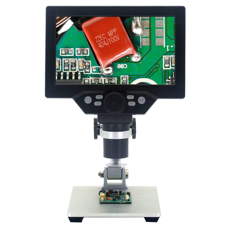 G1200 7 inch LCD Screen 1200X Portable Electronic Digital Desktop Stand Microscope, US Plug - free shipping - PMC Jewellery - Order now!