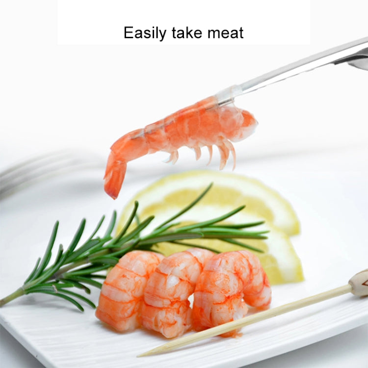 304 Stainless Steel Shrimp Shelling Tool Seafood Shell Remover Kitchen Gadgets - Gadgets by PMC TechLife | Online Shopping South Africa | PMC TechLife | Buy Now Pay Later Mobicred