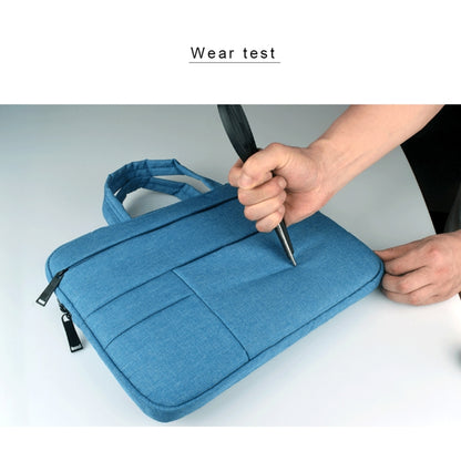 Universal Multiple Pockets Wearable Oxford Cloth Soft Portable Leisurely Handle Laptop Tablet Bag, For 12 inch and Below Macbook, Samsung, Lenovo, Sony, DELL Alienware, CHUWI, ASUS, HP (Pink) - 12.1 inch by PMC Jewellery | Online Shopping South Africa | PMC Jewellery | Buy Now Pay Later Mobicred