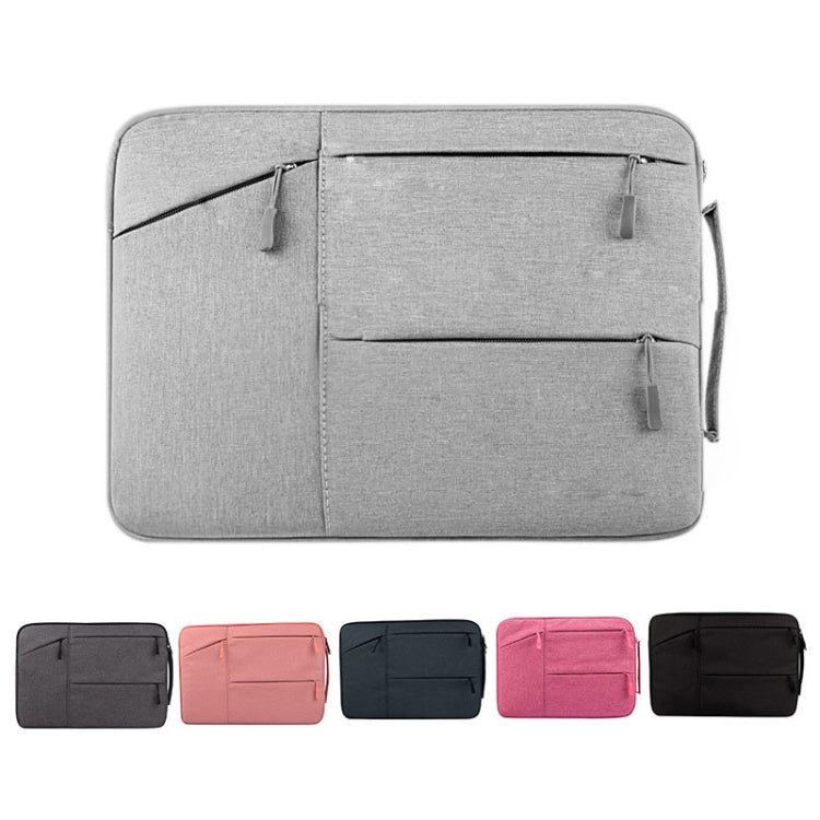 Universal Multiple Pockets Wearable Oxford Cloth Soft Portable Simple Business Laptop Tablet Bag, For 14 inch and Below Macbook, Samsung, Lenovo, Sony, DELL Alienware, CHUWI, ASUS, HP(Pink) - 15 inch by PMC Jewellery | Online Shopping South Africa | PMC Jewellery | Buy Now Pay Later Mobicred