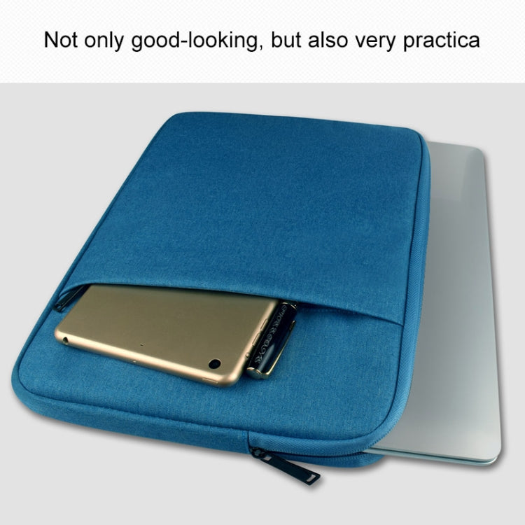 Universal Wearable Business Inner Package Laptop Tablet Bag, 12 inch and Below Macbook, Samsung, for Lenovo, Sony, DELL Alienware, CHUWI, ASUS, HP(Navy Blue) - 12.1 inch by PMC Jewellery | Online Shopping South Africa | PMC Jewellery | Buy Now Pay Later Mobicred