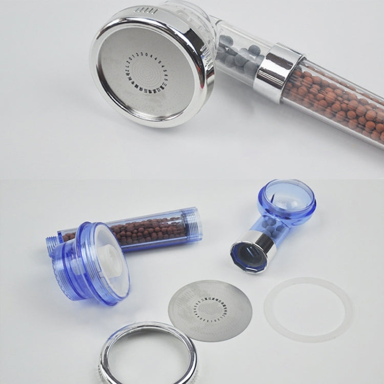 3 Settings Adjustable PC Negative Ions Shower Head, Size: Large, Interface:  2cm(Blue) - Shower Head by PMC TechLife | Online Shopping South Africa | PMC TechLife | Buy Now Pay Later Mobicred