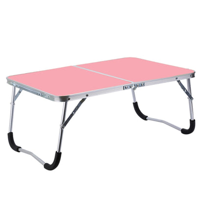 Rubber Mat Adjustable Portable Laptop Table Folding Stand Computer Reading Desk Bed Tray (Pink) - Laptop Stand by PMC Jewellery | Online Shopping South Africa | PMC Jewellery | Buy Now Pay Later Mobicred