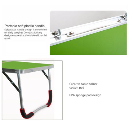 Rubber Mat Adjustable Portable Laptop Table Folding Stand Computer Reading Desk Bed Tray (Green) - Laptop Stand by PMC Jewellery | Online Shopping South Africa | PMC Jewellery | Buy Now Pay Later Mobicred