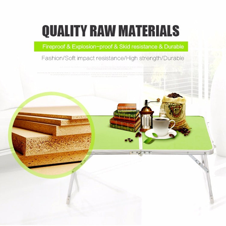 Plastic Mat Adjustable Portable Laptop Table Folding Stand Computer Reading Desk Bed Tray (Sapphire Blue) - Laptop Stand by PMC TechLife | Online Shopping South Africa | PMC TechLife | Buy Now Pay Later Mobicred