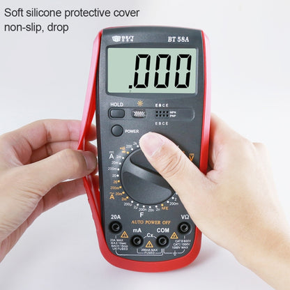 Repair Tools for Mobile & Tablet, BEST-58A Multi Function Digital Multimeter - Current & Voltage Tester by BEST | Online Shopping South Africa | PMC Jewellery | Buy Now Pay Later Mobicred