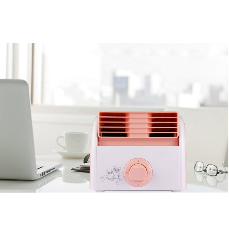 30W Turbine No Blade Mini Desktop Mute Fan for Dormitory / Bedroom / Living Room / Office, 3 Kinds Speed Mode, AC 220V(Pink) - Electric Fans by PMC Jewellery | Online Shopping South Africa | PMC Jewellery | Buy Now Pay Later Mobicred