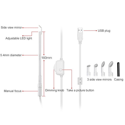 Supereyes Y003 Pet Ear Canal Nasal Cavity Waterproof Electronic Digital Endoscope -  by Supereyes | Online Shopping South Africa | PMC Jewellery | Buy Now Pay Later Mobicred