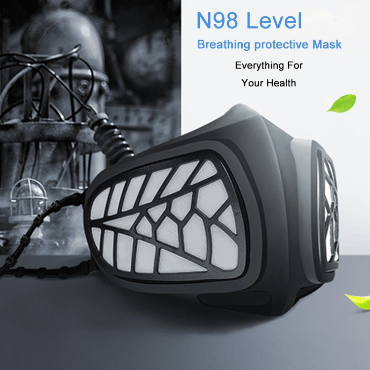 Silicone Protective Reusable PM2.5 KN95 Respirator Mask Replaceable Filter Antivirus Anti-fog Face Mask - Protect Case by PMc TechLife | Online Shopping South Africa | PMc TechLife | Buy Now Pay Later Mobicred