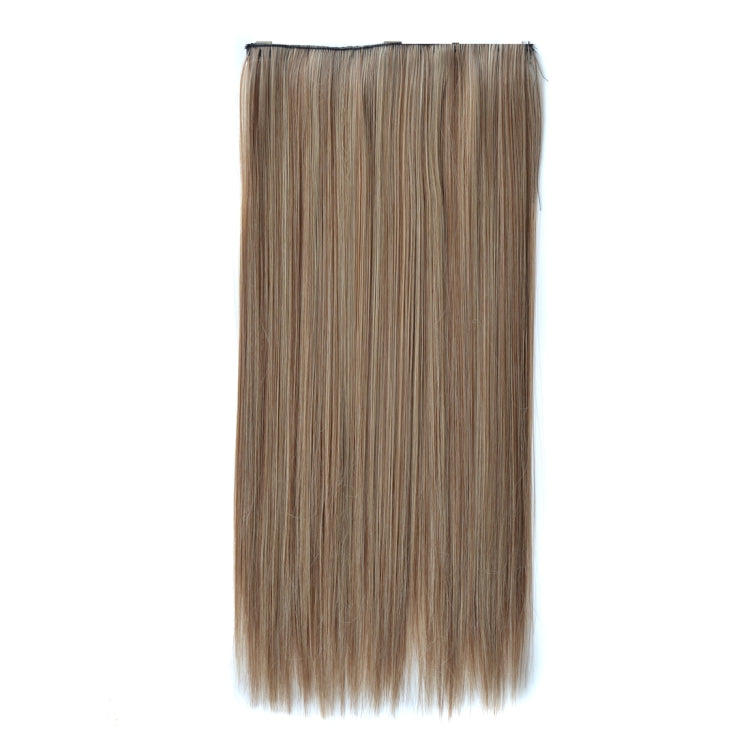 12M613# One-piece Seamless Five-clip Wig Long Straight Wig Piece - free shipping - PMC TechLife - Order now!
