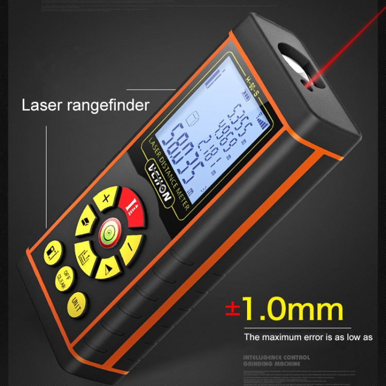 VCHON 40m Handheld Rechargeable Voice Laser Rangefinder High Precision Infrared Room Measuring Instrument Electronic Laser Ruler - Laser Rangefinder by PMC Jewellery | Online Shopping South Africa | PMC Jewellery | Buy Now Pay Later Mobicred