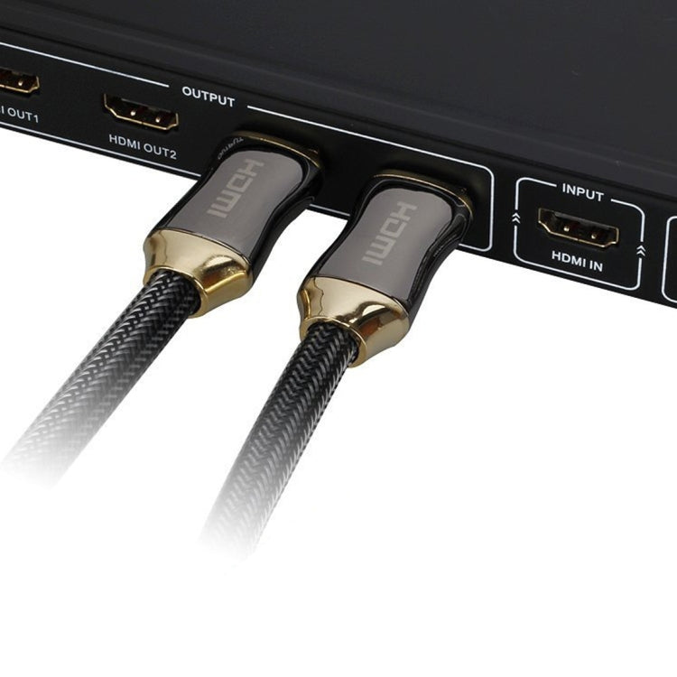 5m Metal Body HDMI 2.0 High Speed HDMI 19 Pin Male to HDMI 19 Pin Male Connector Cable - Cable by PMC Jewellery | Online Shopping South Africa | PMC Jewellery | Buy Now Pay Later Mobicred