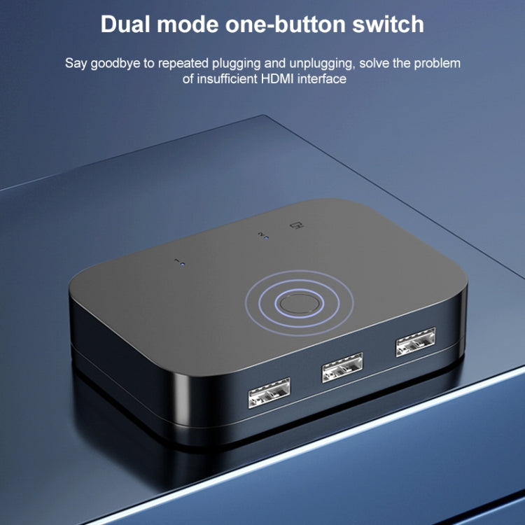 2x1 4Kx2K HDMI / USB / KVM Switch - Switch by PMC TechLife | Online Shopping South Africa | PMC TechLife